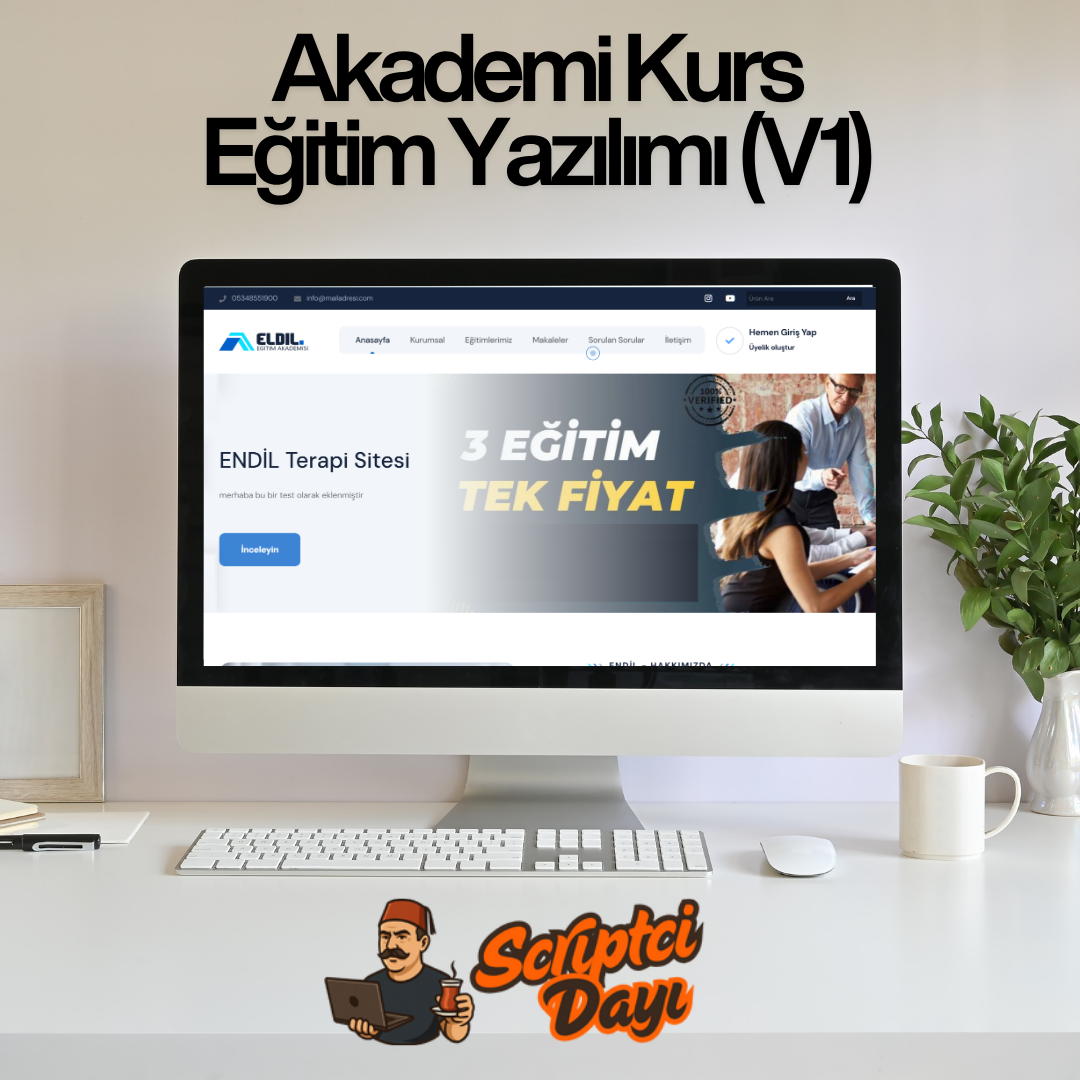 Akademi Kurs Eğitim Yazılımı (V1)
